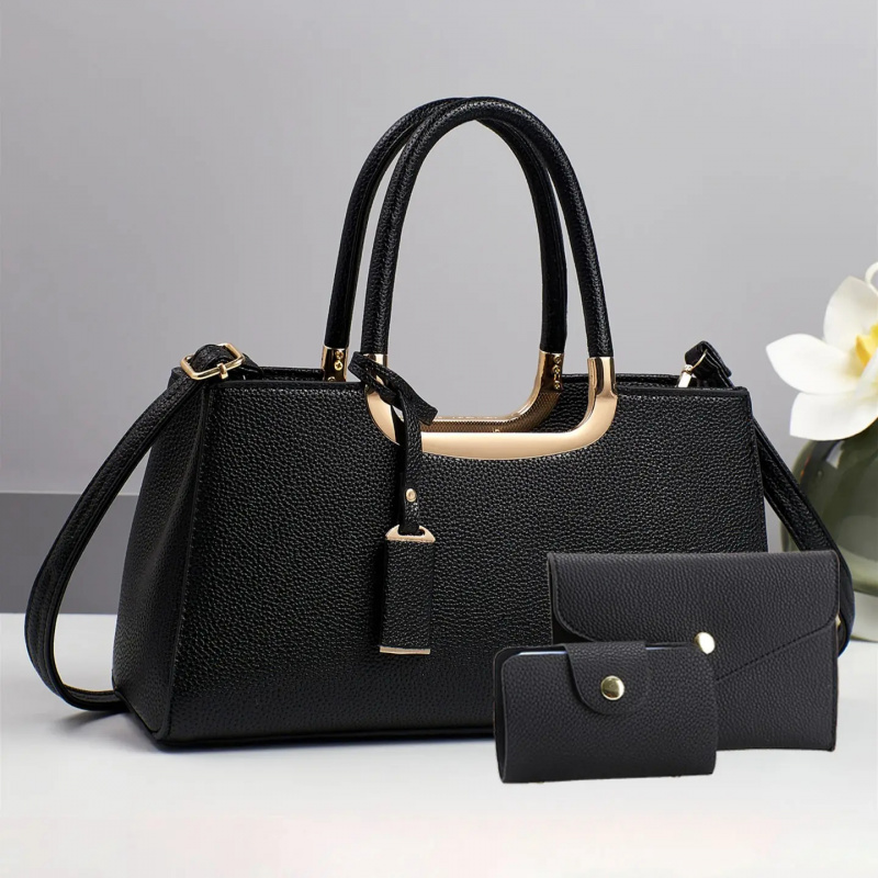 Women Bags For Gift - حقائب كتف من جلد البولي يوريثان،