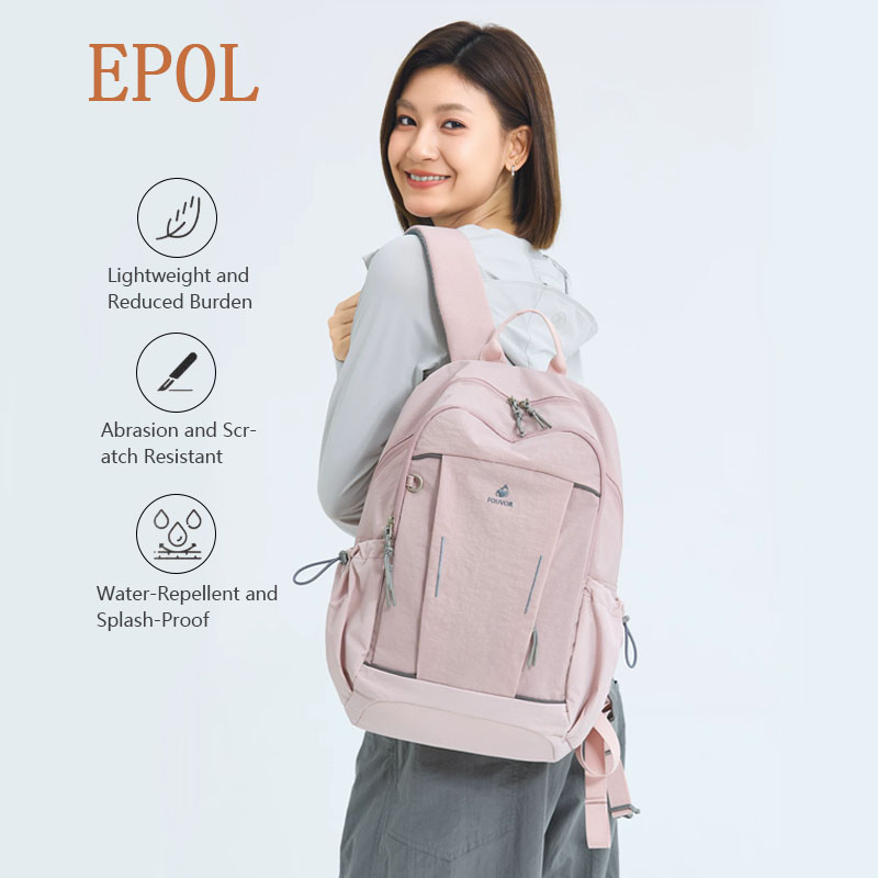 Women Bags With Laptop Compartment - حقائب ظهر قماشية للنساء من EPOL،
