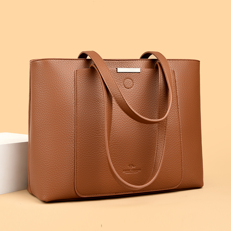 Women Bags With Laptop Compartment - حقائب يد من جلد البولي يوريثان