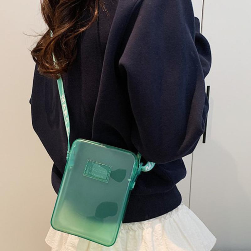 Women Bags For Gift - حقيبة كتف شفافة عصرية جديدة من
