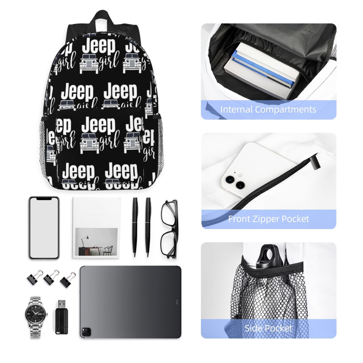 حقيبة ظهر جيب جيرل الأكثر مبيع - مراجعة Women'S Jeep Bags وسعره