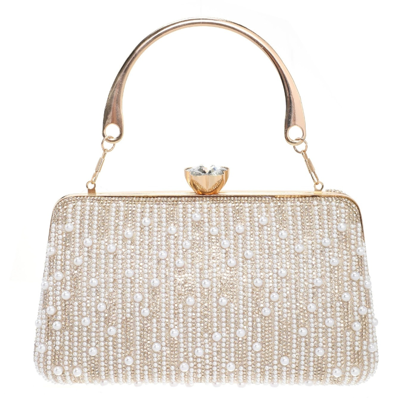 حقائب سهرة فضية رسمية للنساء ب - مراجعة Evening Bag Beaded وسعره