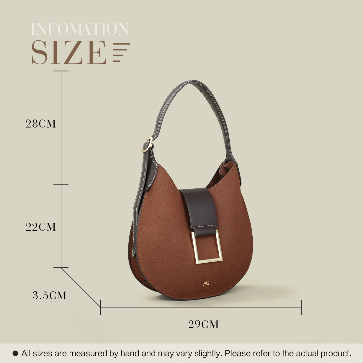 حقيبة تحت الساق من PG PATSY GA - مراجعة Women Bags Clearance وسعره