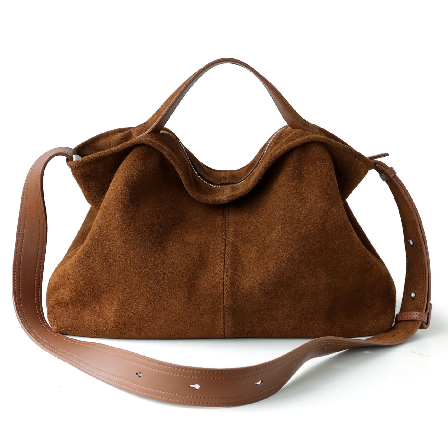 حقائب يد من الجلد الطبيعي من ج - مراجعة Hobo Bag Slouchy وسعره