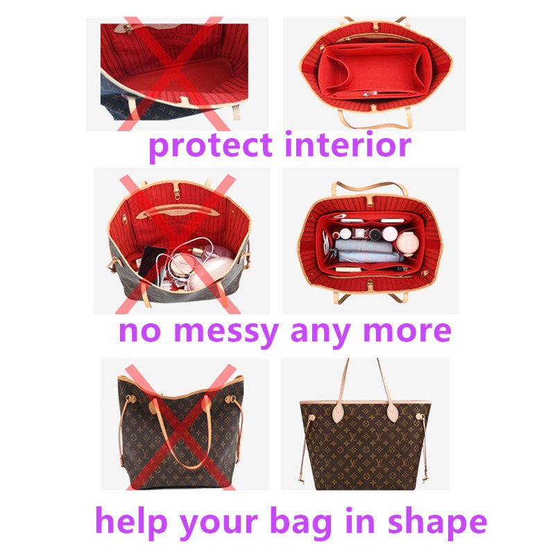 منظم حقيبة لإدراج حقيبة المكيا - مراجعة Women Bags Lv وسعره