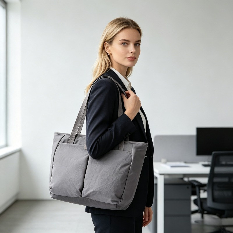 حقيبة كتف نسائية كبيرة مع جيب  - مراجعة Women Bags With Laptop Compartment وسعره