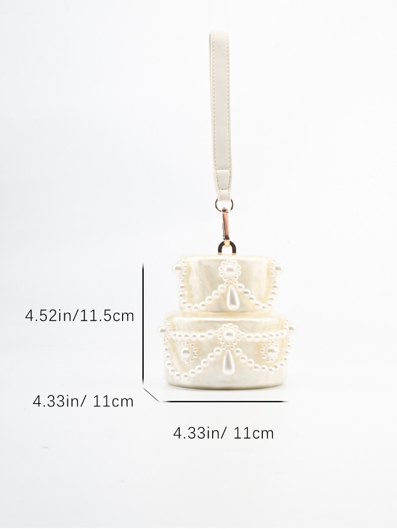 حقيبة يد على شكل كعكة من الأكر - مراجعة Evening Bag Beaded وسعره