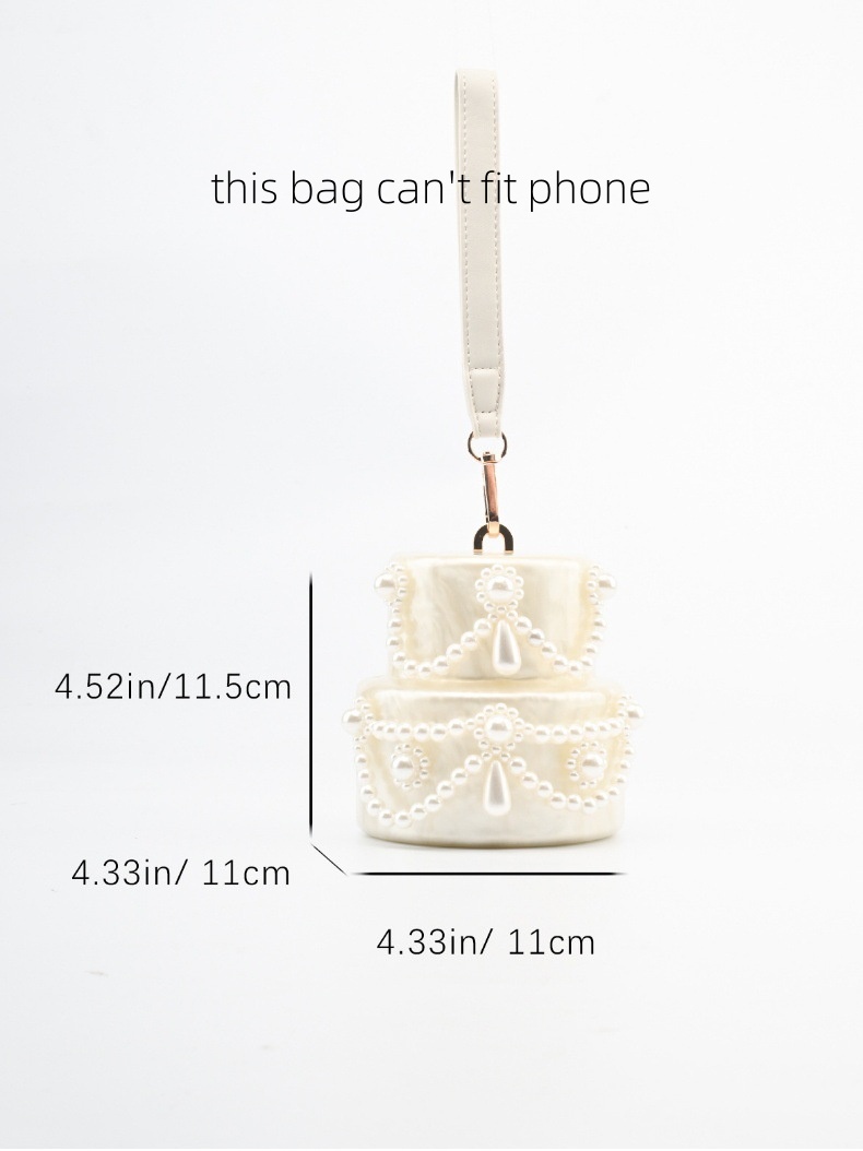 حقيبة يد على شكل كعكة من الأكر - مراجعة Evening Bag Beaded وسعره