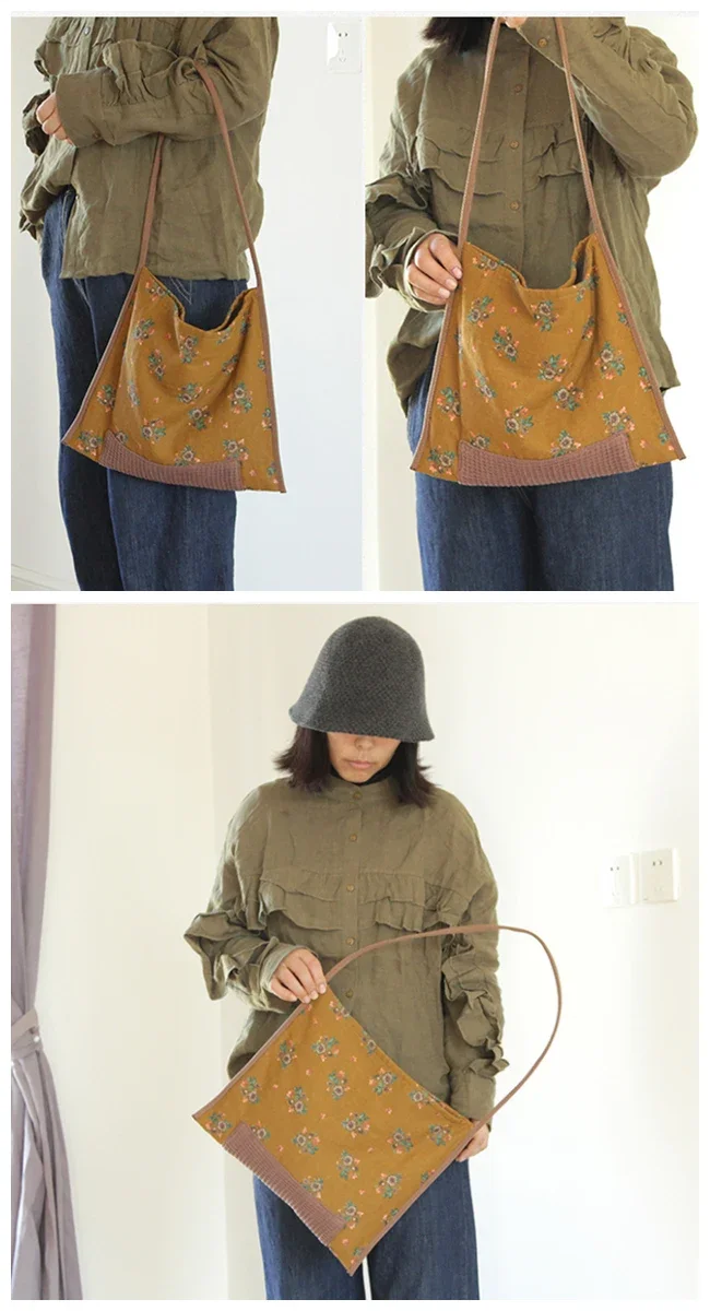 الإناث موضة القطن قماش ناعم بو - مراجعة Hobo Bag Slouchy وسعره