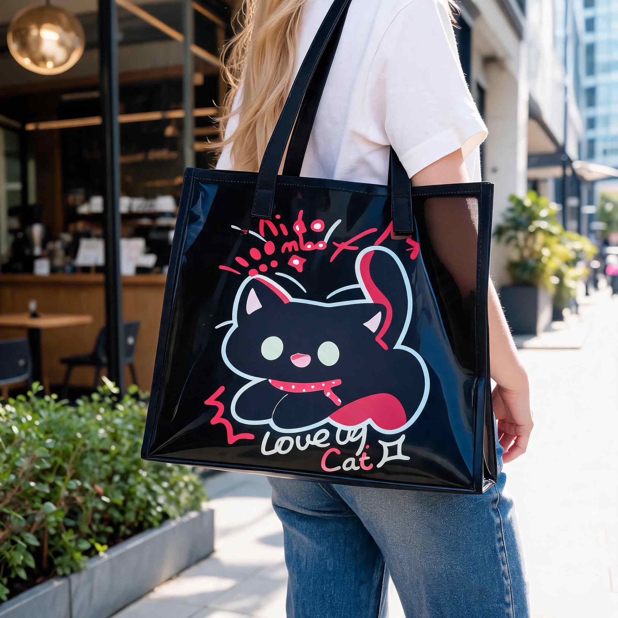 حقيبة يد نسائية من مادة PVC مق - مراجعة Women Bags Lv وسعره