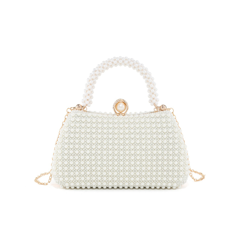 حقيبة يد نسائية مزينة باللؤلؤ  - مراجعة Evening Bag Beaded وسعره