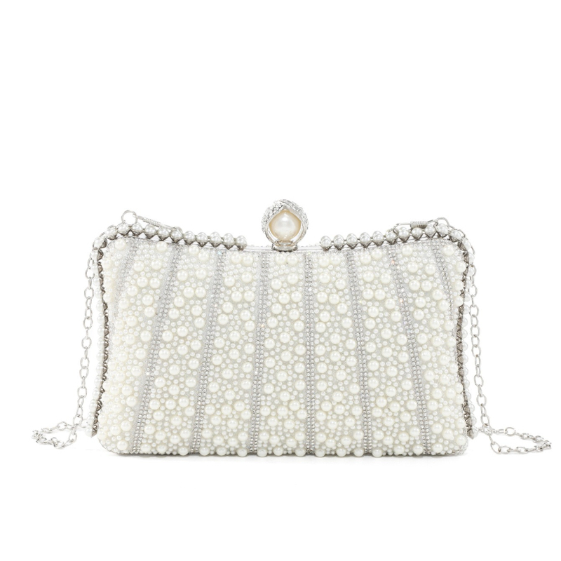 حقيبة يد نسائية مزينة باللؤلؤ  - مراجعة Evening Bag Beaded وسعره