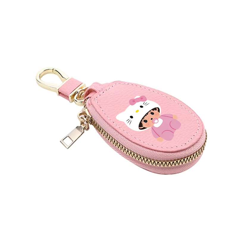 محفظة مفاتيح جلدية MONCHHICHI  - مراجعة Women Bags And Purses وسعره