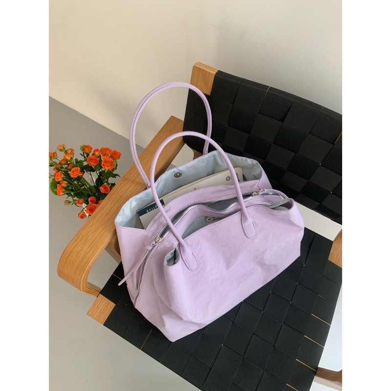حقيبة حمل كبيرة السعة بتصميم ب - مراجعة Women Bags With Laptop Compartment وسعره