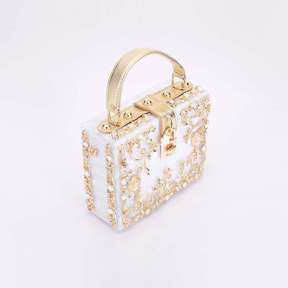 التخليص الاكريليك عشاء حقيبة ج - مراجعة Women Bags Clearance وسعره
