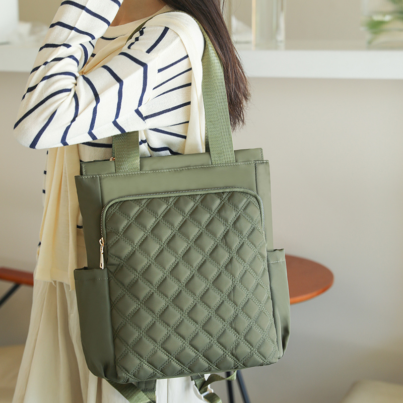 حقيبة ظهر عصرية منقوشة للنساء  - مراجعة Women Bags With Laptop Compartment وسعره