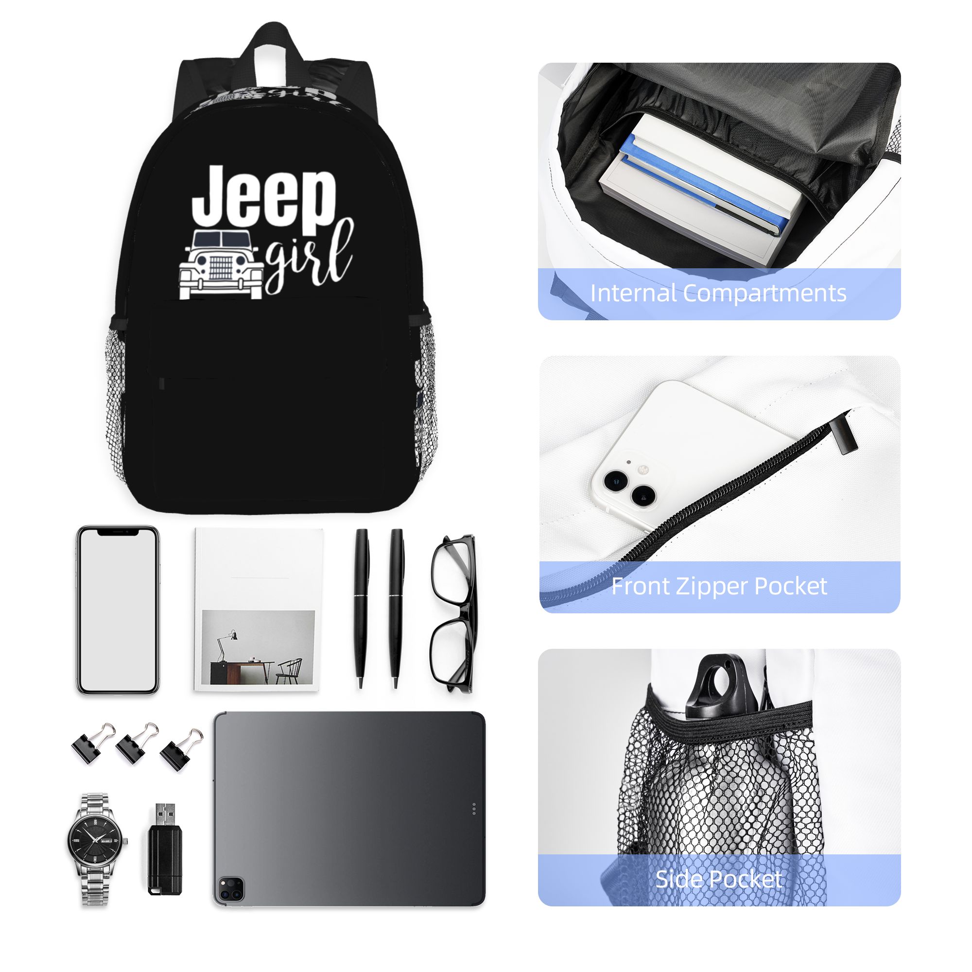 حقيبة ظهر جيب جيرل الأكثر مبيع - مراجعة Women'S Jeep Bags وسعره