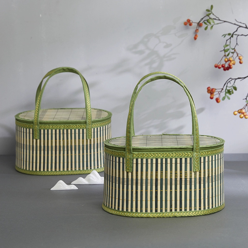 سلة نزهة يدوية الصنع من الخيزر - مراجعة Women Bags For Gift وسعره