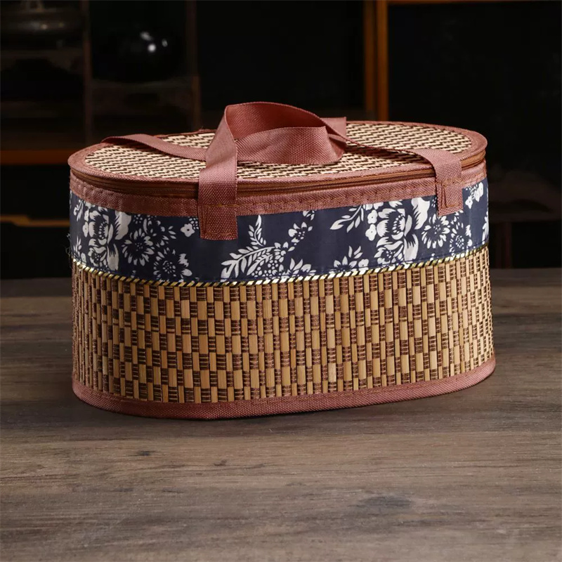 سلة نزهة يدوية الصنع من الخيزر - مراجعة Women Bags For Gift وسعره