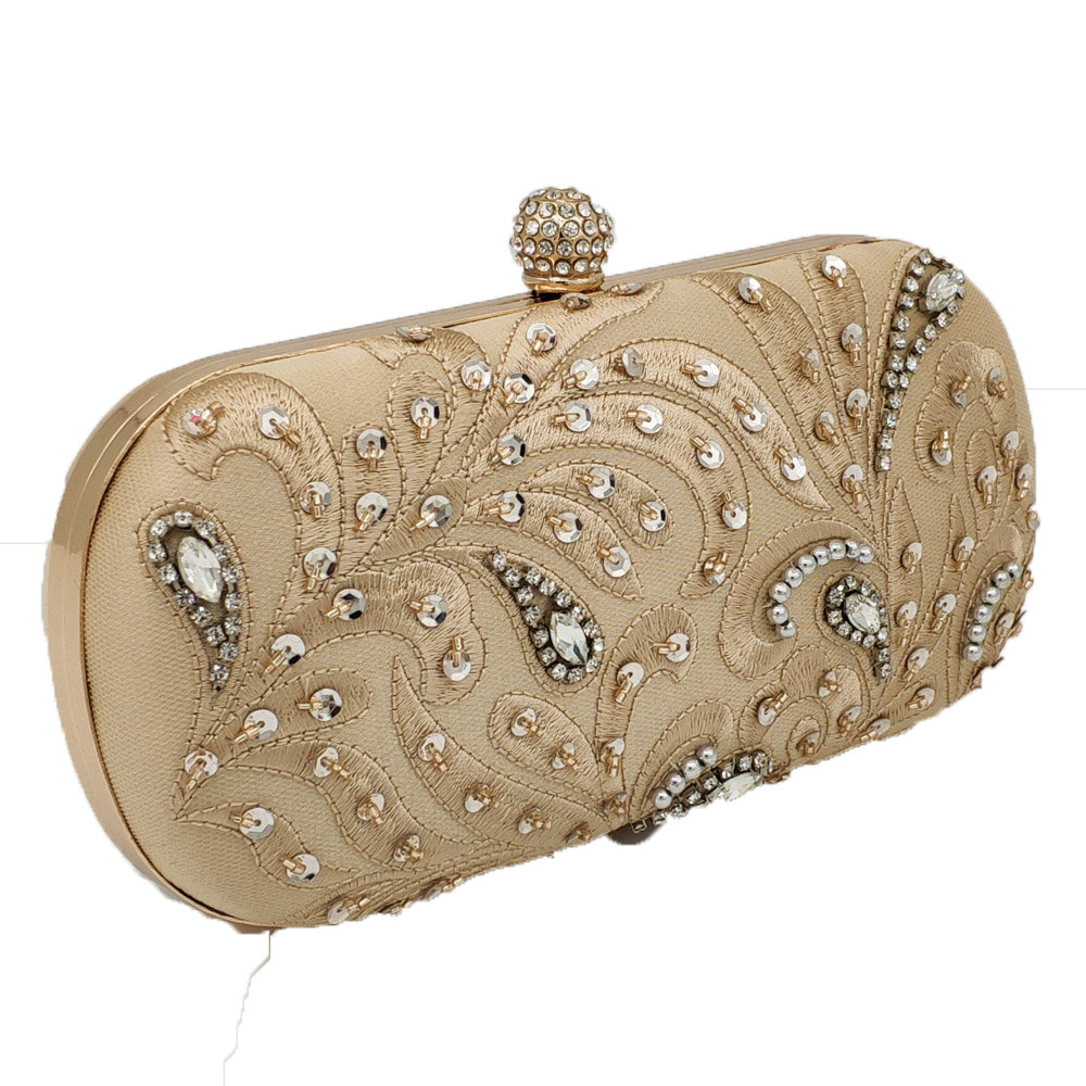 Boutique De FGG-حقيبة يد نسائي - مراجعة Evening Bag Beaded وسعره