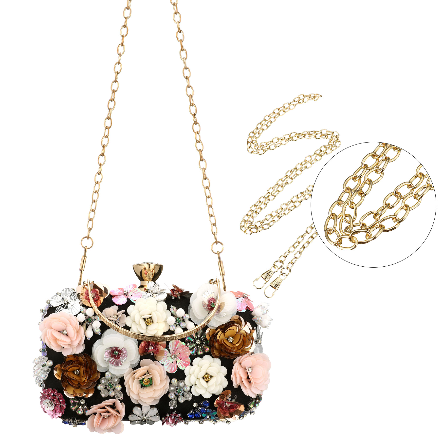 حقائب سهرة نسائية أنيقة مزينة  - مراجعة Evening Bag Beaded وسعره