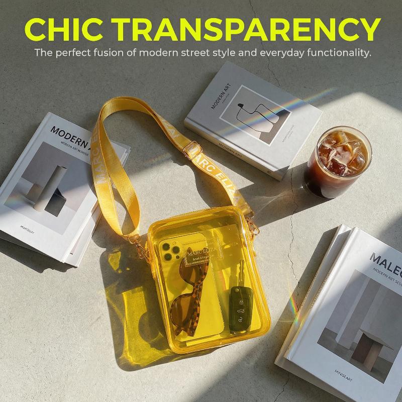 حقيبة كتف شفافة عصرية جديدة من - مراجعة Women Bags For Gift وسعره