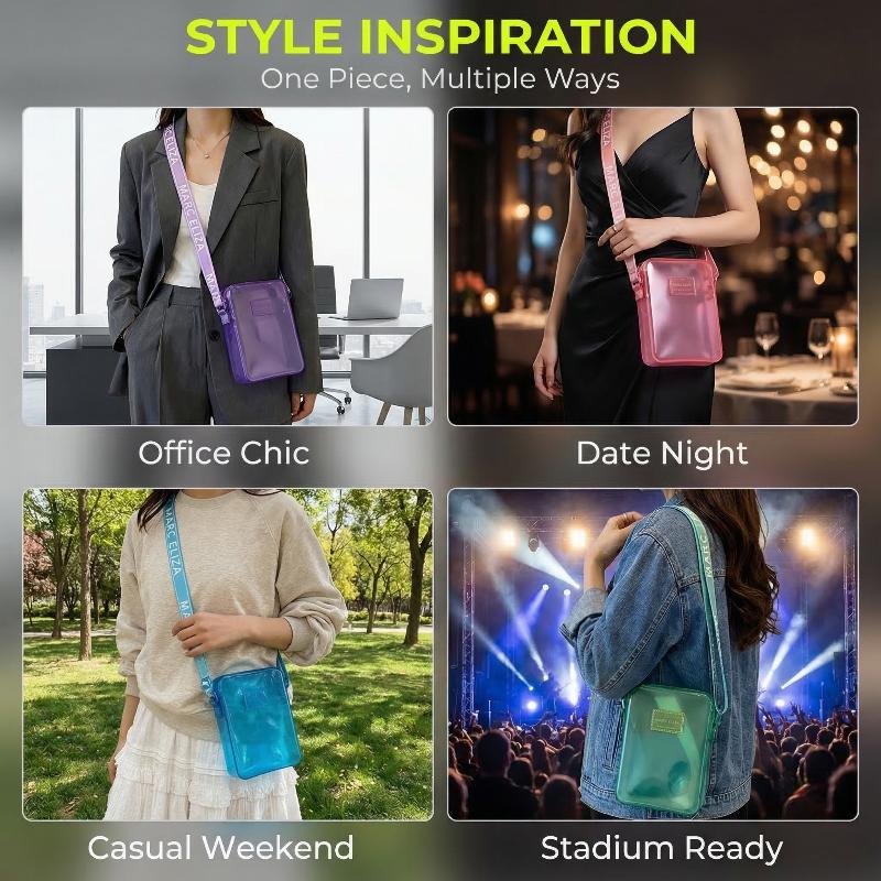 حقيبة كتف شفافة عصرية جديدة من - مراجعة Women Bags For Gift وسعره
