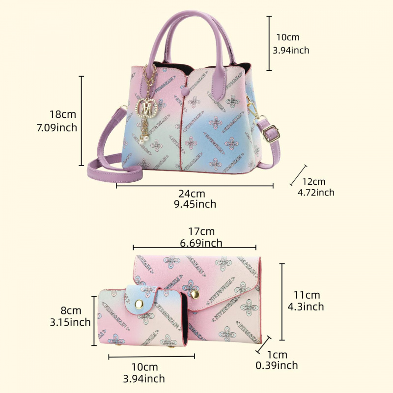 مجموعة حقائب نسائية متدرجة الأ - مراجعة Women Bags For Gift وسعره